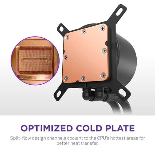 NZXT Kraken Plus 360 RGB CPU Liquid Cooler with LCD Display